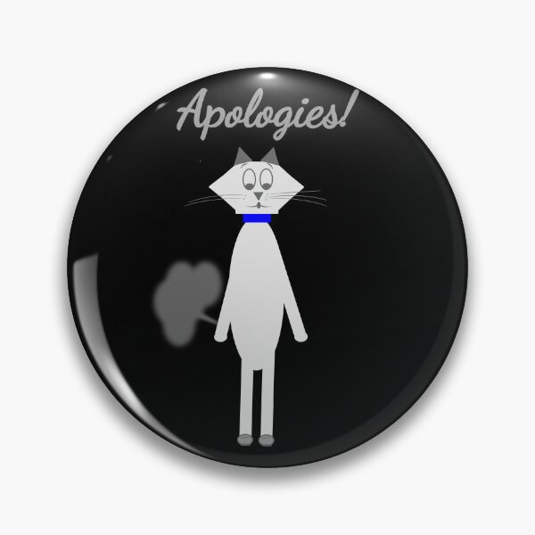 Item preview, Apologies designed and sold by Odd-Squared.