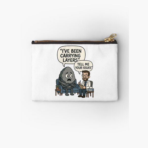 Item preview, I've Been Carrying Layers | Rock Therapy Geology Humor designed and sold by NatureHarmony16.