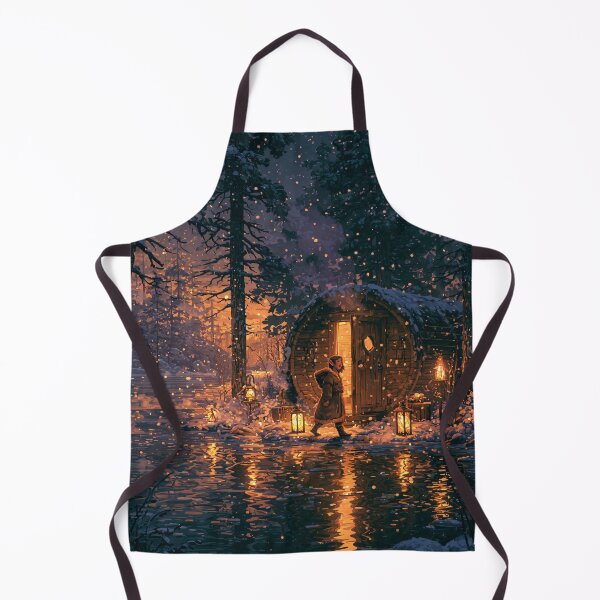 Item preview, Winter Cabin by the Lake designed and sold by Turocks.