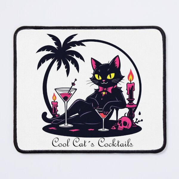 Item preview, Cool Cat's Cocktails designed and sold by Talpha.