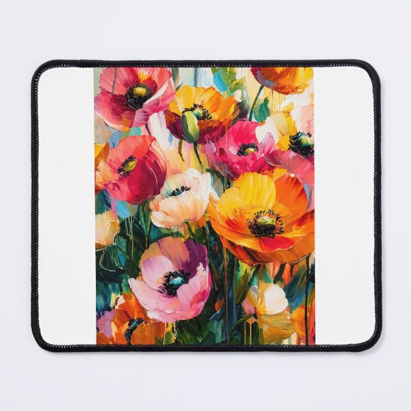 Item preview, Vibrant poppies in floral abstraction designed and sold by ulrichlehrer99.