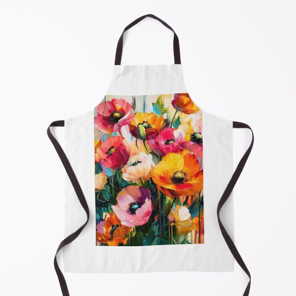 Item preview, Vibrant poppies in floral abstraction designed and sold by ulrichlehrer99.