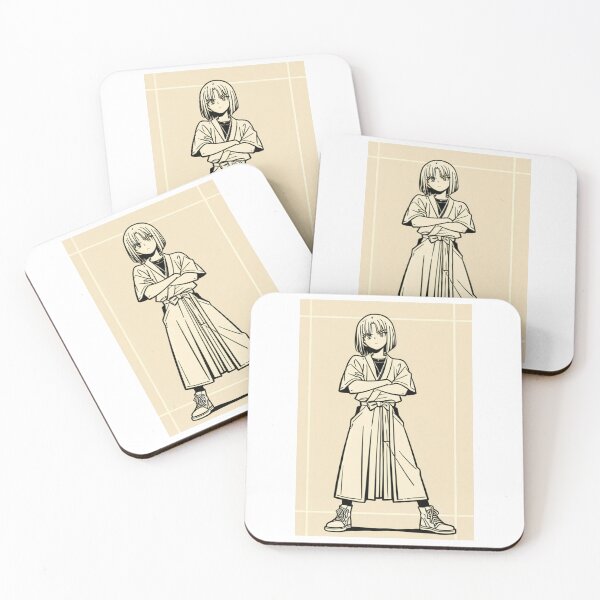 Item preview, Illustration - Young woman in traditional attire arms crossed designed and sold by AnimeShin.