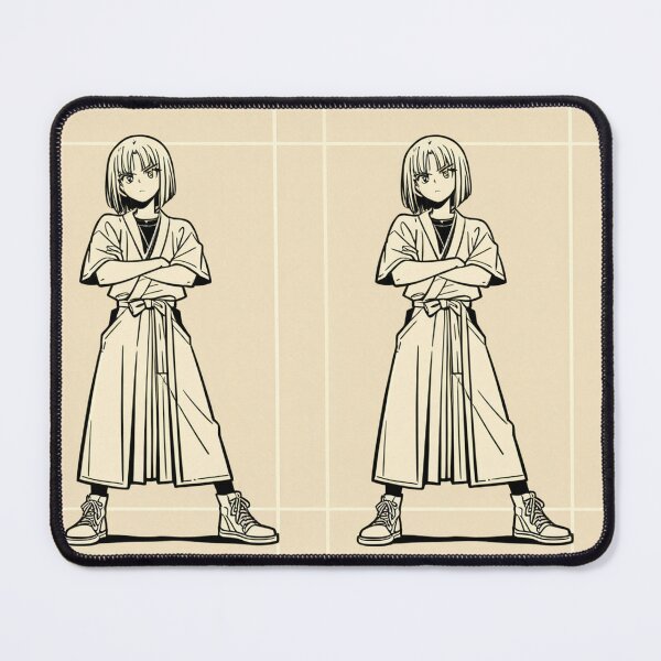 Item preview, Illustration - Young woman in traditional attire arms crossed designed and sold by AnimeShin.