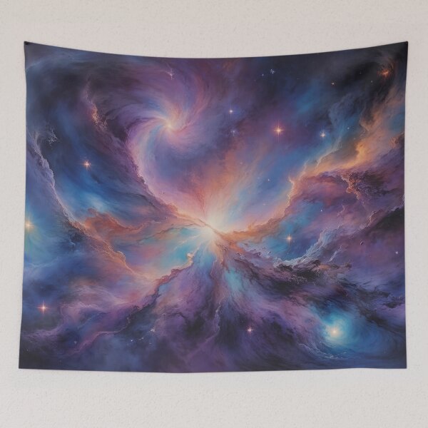 Item preview, Celestial Symphony: Dance of the Cosmic Nebula designed and sold by Prachodayat Artworks.