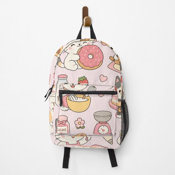 Item preview, Cute Cat Bakery Pattern designed and sold by Soft Berry Studio.