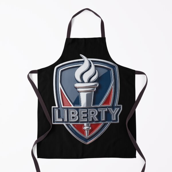 Item preview, 3D Chrome Liberty Torch Shield Emblem designed and sold by OldGloryForge.