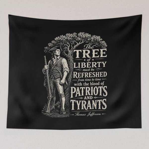 Item preview, Patriotic Tree of Liberty Conservative Freedom  designed and sold by Randomera.