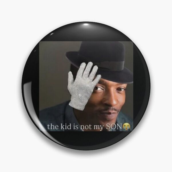 Item preview, The Kid is not my son TikTok Meme Sticker Funny Chronically Online Brainrot Meme designed and sold by caraxobert.