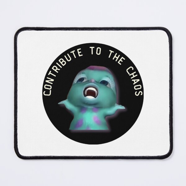 Item preview, Bibble Contribute To The Chaos Sticker Pin designed and sold by aryhandr.