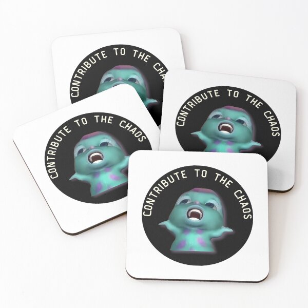 Item preview, Bibble Contribute To The Chaos Sticker Pin designed and sold by aryhandr.