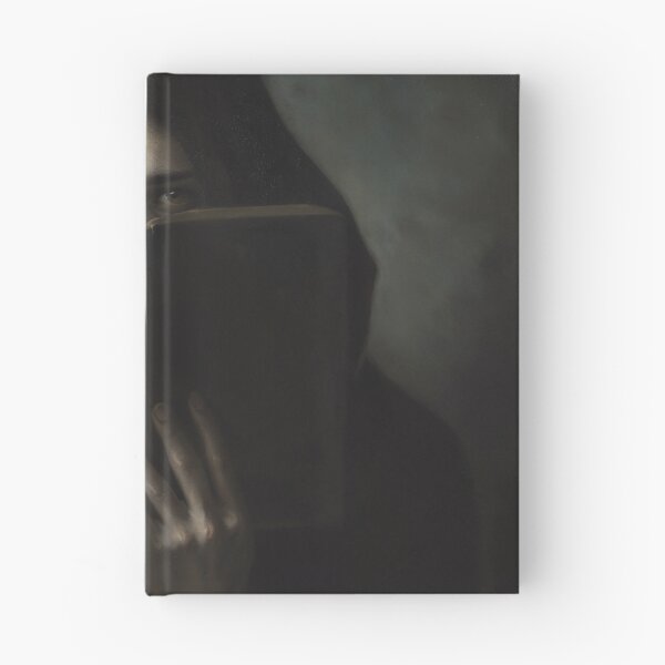 Item preview, Young Witch Reading Magic Book Dark Academia Art designed and sold by DarkHolyQueen.