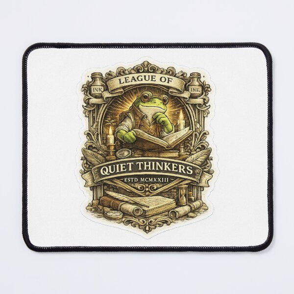 Item preview, Frog Naturalist | Woodland Explorer Frog Sticker | Nature Lover & Cottagecore Wildlife Art designed and sold by MrDev.