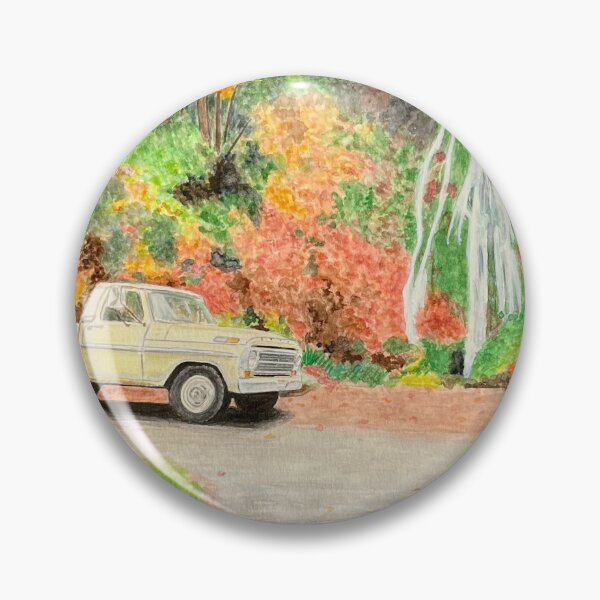 Item preview, Buttercup the Yellow Ford Truck designed and sold by AutuminaArt.