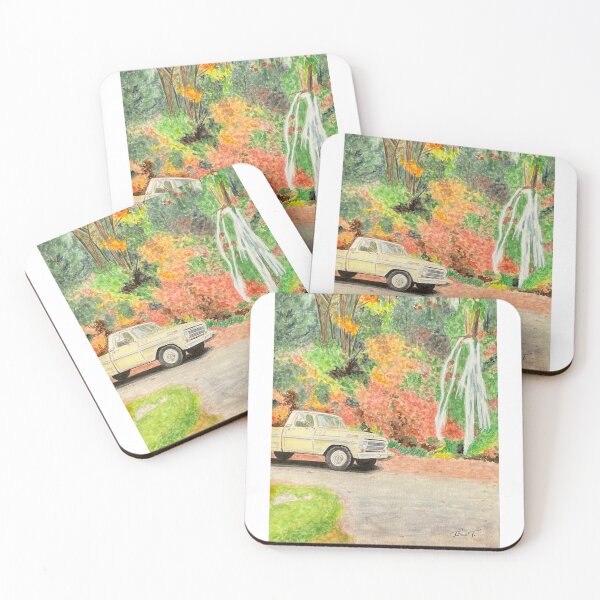 Item preview, Buttercup the Yellow Ford Truck designed and sold by AutuminaArt.