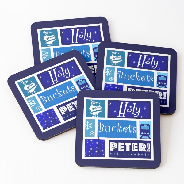 Item preview, Holy Buckets Blue designed and sold by Normbot2000.