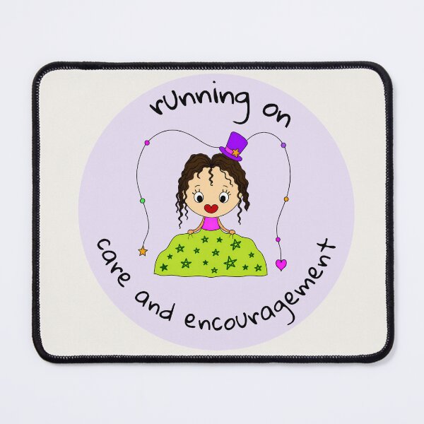 Item preview, running on care and encouragement designed and sold by SoftBeing.