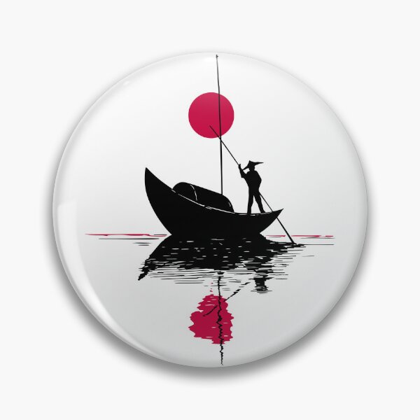 Item preview, Minimalist Japanese Torii Gate Reflection Graphic designed and sold by RickTShop.