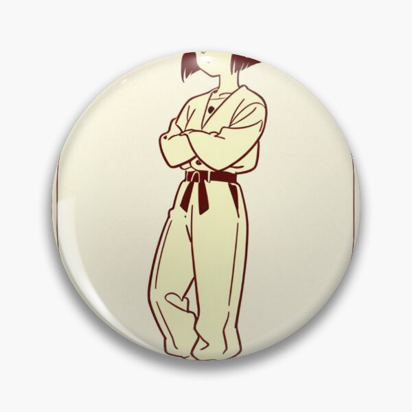 Item preview, Illustration - Young woman in work uniform arms crossed designed and sold by AnimeShin.