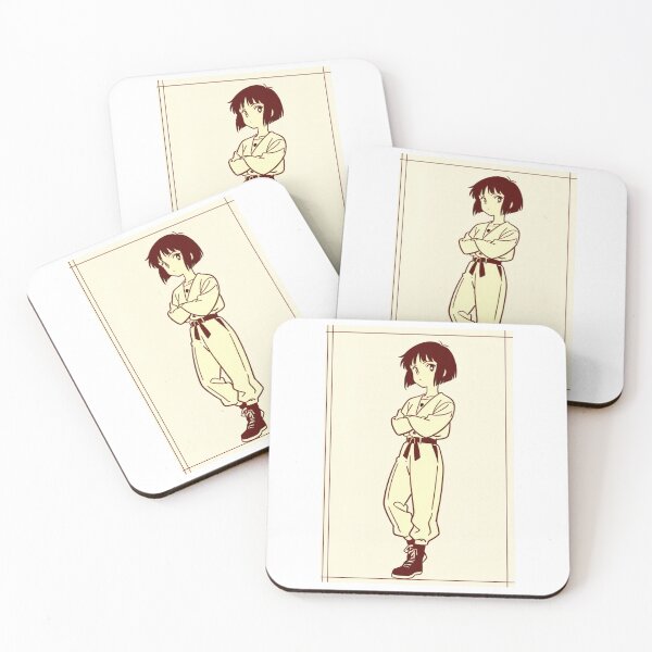 Item preview, Illustration - Young woman in work uniform arms crossed designed and sold by AnimeShin.
