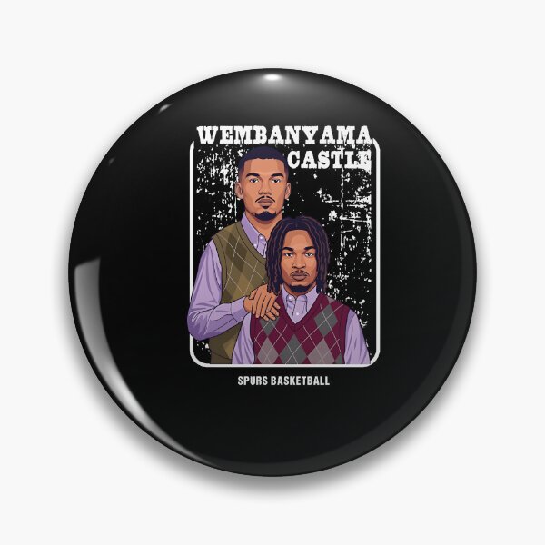 Item preview, Wembanyama & Castle Step Brothers  designed and sold by fangirloverjesu.