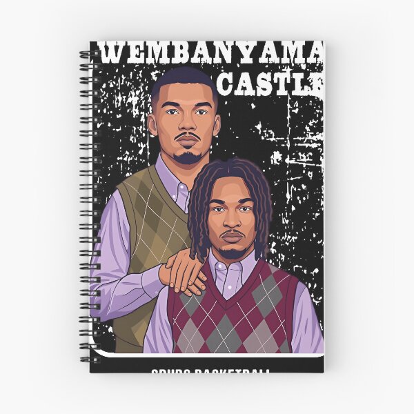 Item preview, Wembanyama & Castle Step Brothers  designed and sold by fangirloverjesu.