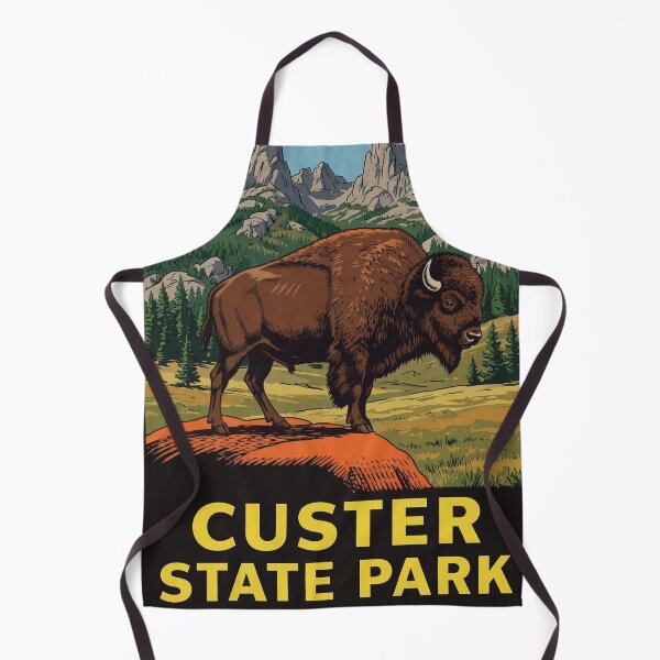 Item preview, Custer State Park Vintage Style Decal designed and sold by Decal Mania.