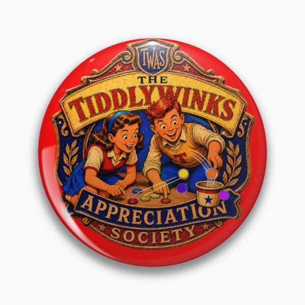 Item preview, TIDDLYWINKS APPRECIATION SOCIETY designed and sold by Moko7.