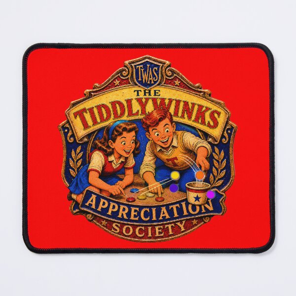 Item preview, TIDDLYWINKS APPRECIATION SOCIETY designed and sold by Moko7.