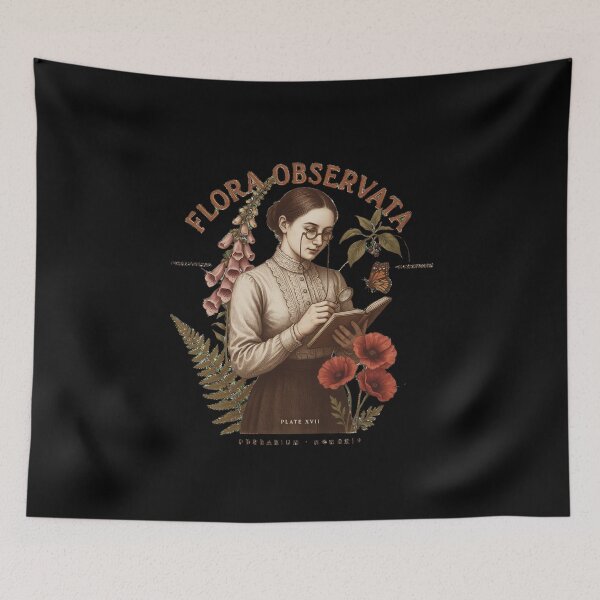 Item preview, Victorian Plant Collector Shirt Antique Botanical Tee designed and sold by maxiprom.