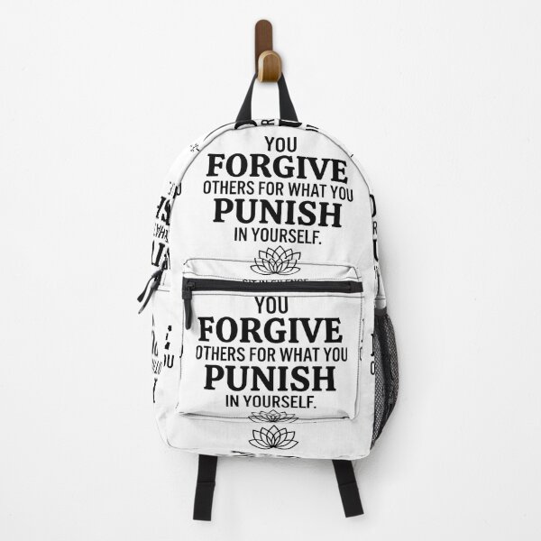 Item preview, You Forgive Others For What You Punish In Yourself | Minimalist Truth Quote designed and sold by SitInSilence24.