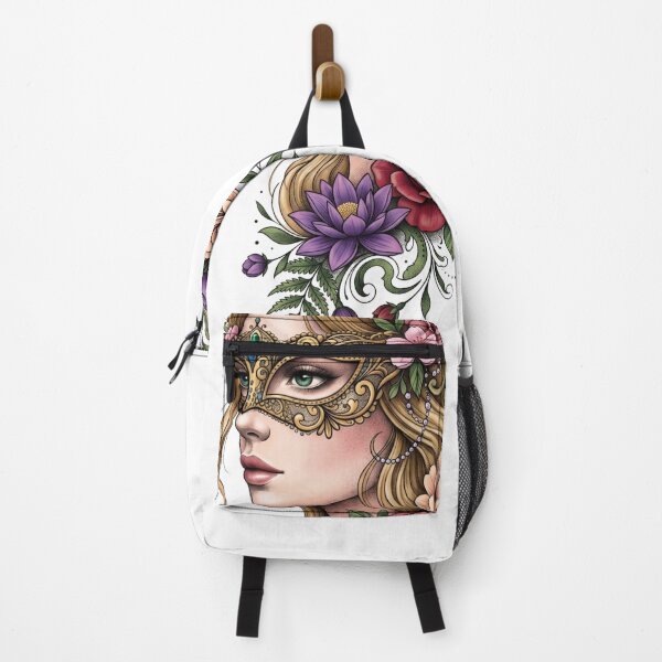 Item preview, Beautiful girl with a mask designed and sold by PP&RAINBOW SHOP.