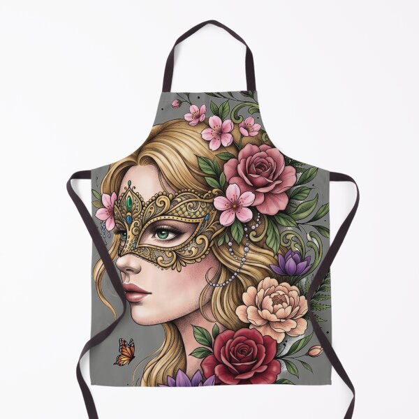Item preview, Beautiful girl with a mask designed and sold by PP&RAINBOW SHOP.
