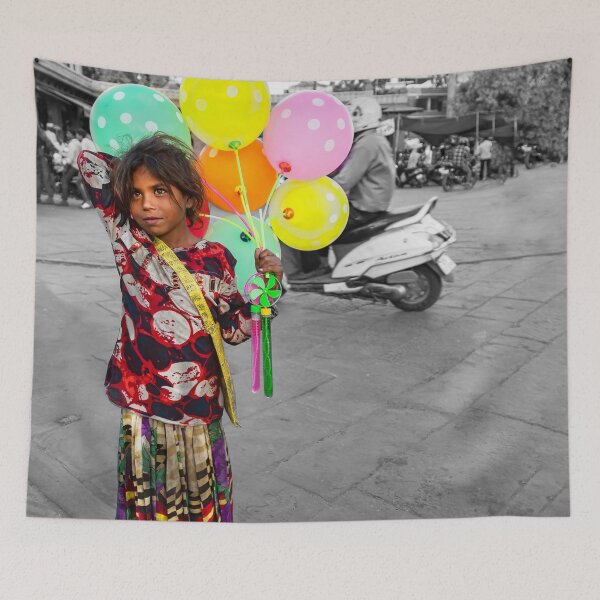 Item preview, Little Girl In India designed and sold by Kay Brewer.