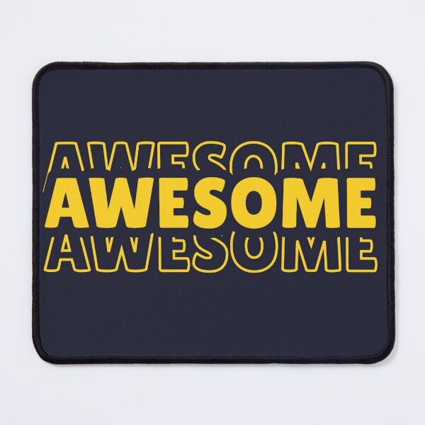 Item preview, Awesome – Retro Typography Graphic designed and sold by SeJaa.