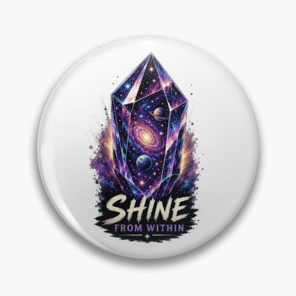 Item preview, Shine From Within | Cosmic Crystal Geology Art designed and sold by NatureHarmony16.
