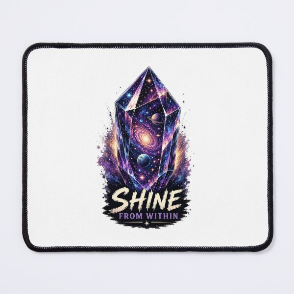 Item preview, Shine From Within | Cosmic Crystal Geology Art designed and sold by NatureHarmony16.
