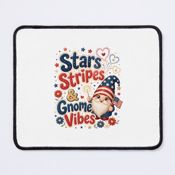 Item preview,  Stars Stripes & Gnome Vibes | 4th of July designed and sold by Katybmadeit.