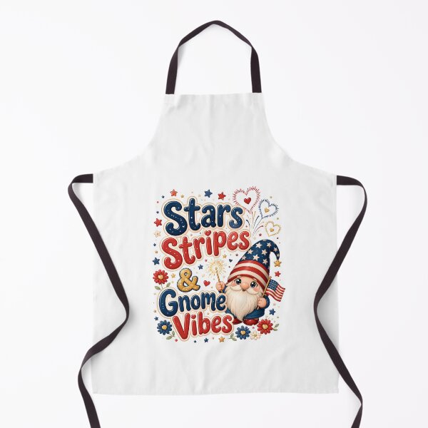 Item preview, Stars Stripes & Gnome Vibes | 4th of July designed and sold by Katybmadeit.