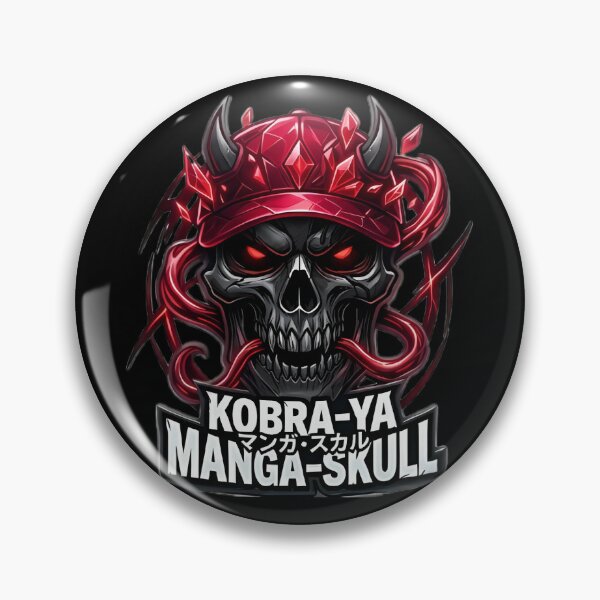 Item preview, Kobra -Ya manga Skull Cyberpunk Samurai Oni designed and sold by jmavila.