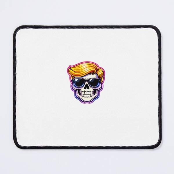 Item preview, Cool retro skull with blonde hair design designed and sold by Create Your Own Reality.
