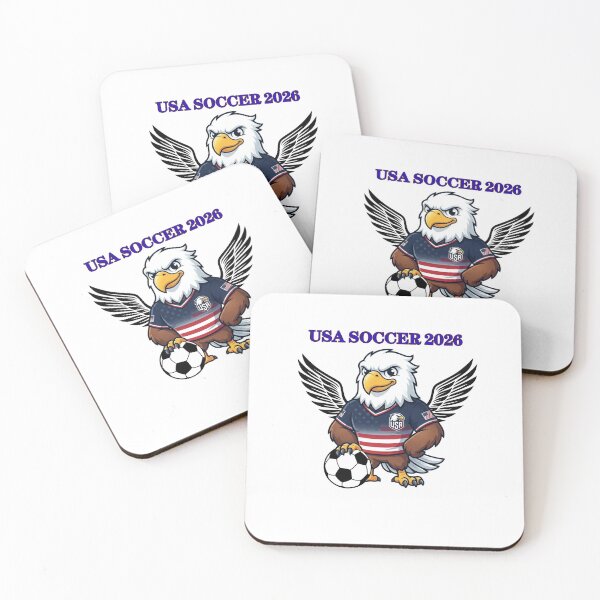 Item preview, USA Soccer 2026 Eagle Mascot  designed and sold by Sarah'sCreativeLab.