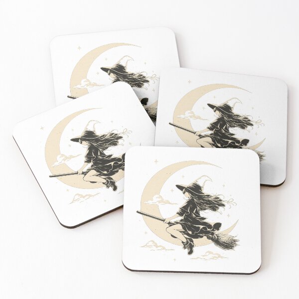 Item preview, Mystic Witch on the Waxing Moon designed and sold by KM Design.
