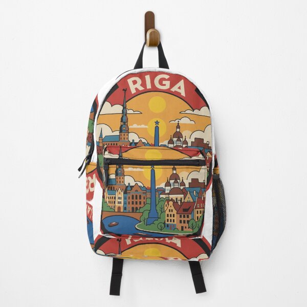 Item preview, Riga Latvia Vintage Style Decal designed and sold by Decal Mania.