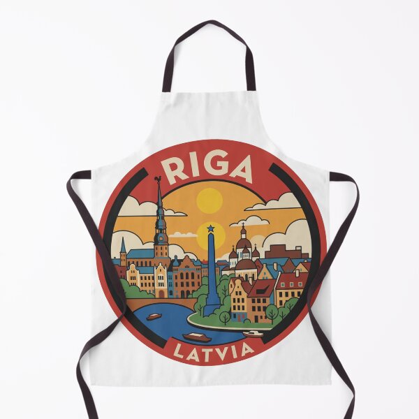 Item preview, Riga Latvia Vintage Style Decal designed and sold by Decal Mania.