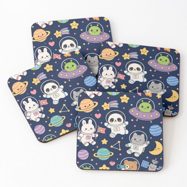 Item preview, Cute Space Adventure Pattern designed and sold by Soft Berry Studio.