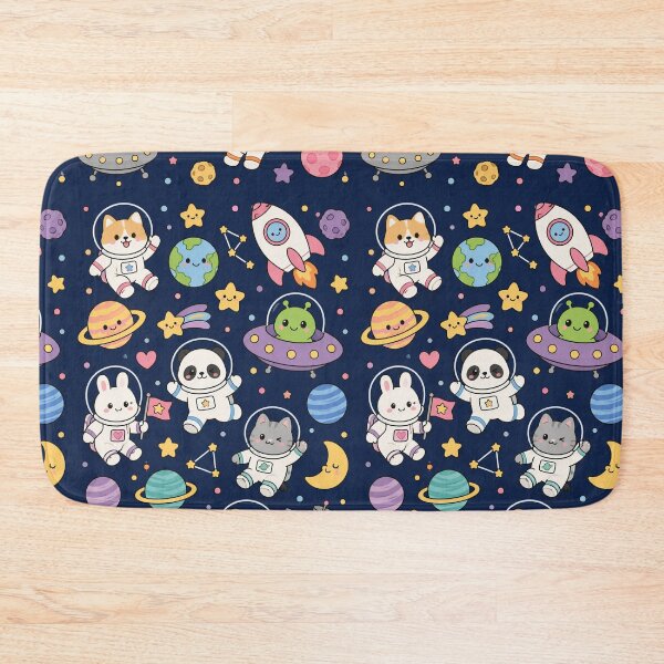 Item preview, Cute Space Adventure Pattern designed and sold by Soft Berry Studio.
