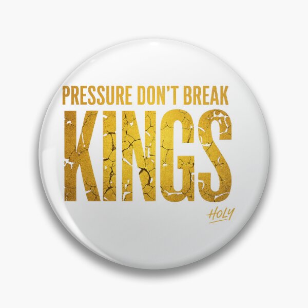 Item preview, Pressure Don't Break Kings. Motivational Quote Design designed and sold by littlestore.