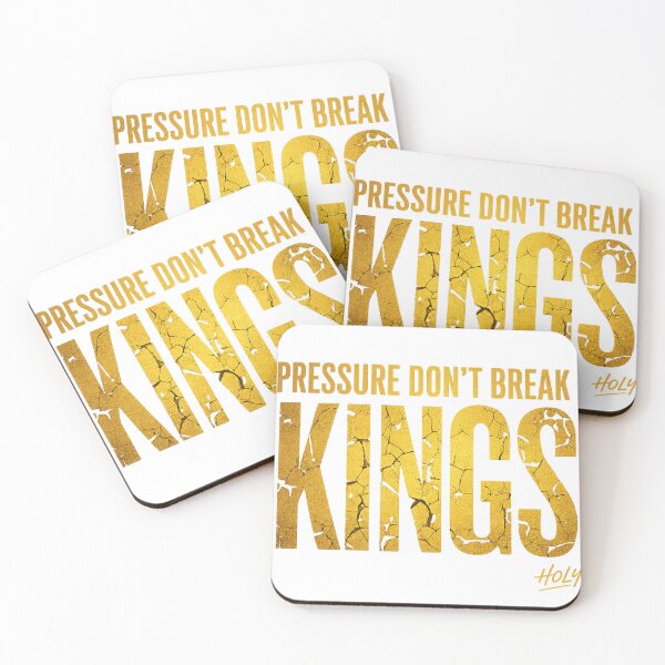 Item preview, Pressure Don't Break Kings. Motivational Quote Design designed and sold by littlestore.