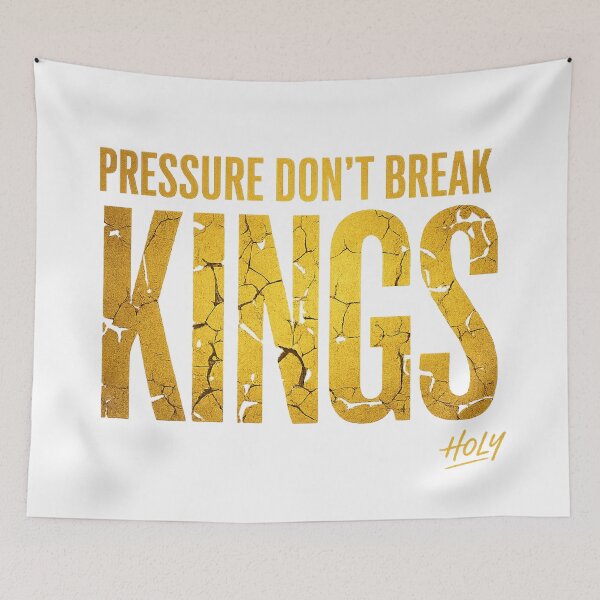 Item preview, Pressure Don't Break Kings. Motivational Quote Design designed and sold by littlestore.